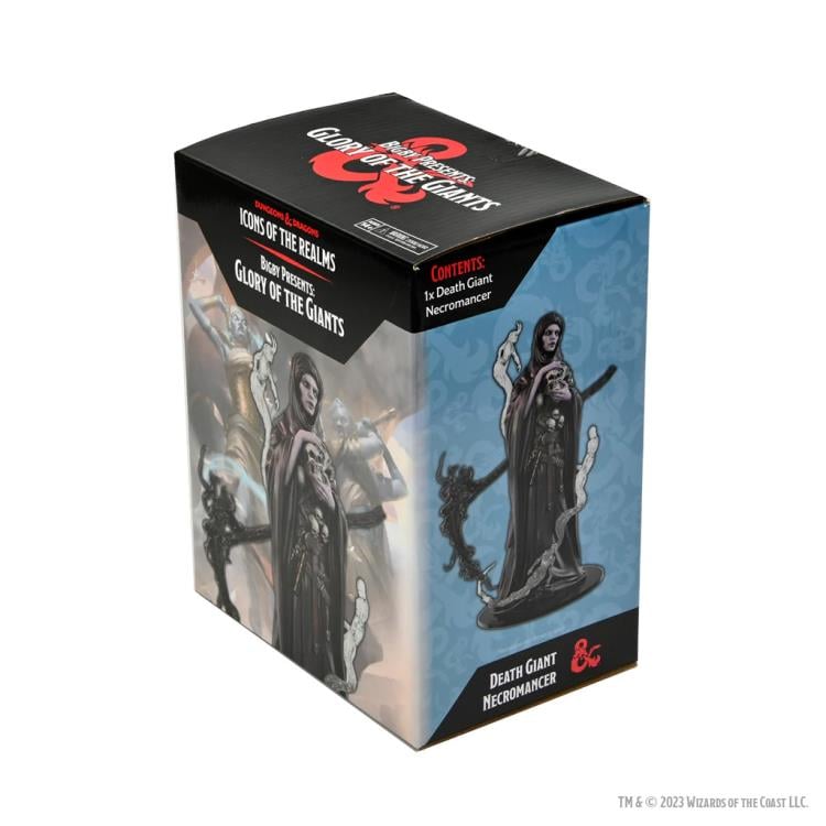 Dungeons & Dragons Icons of the Realms: Bigby Presents: Glory of the Giants Death Giant Necromancer Boxed Figure Gallery Image 13