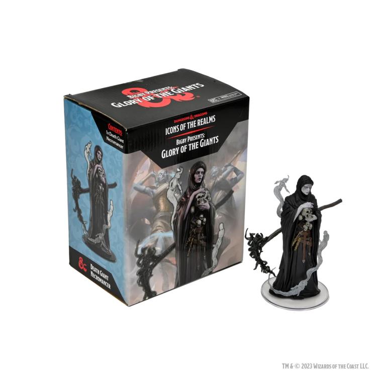 Dungeons & Dragons Icons of the Realms: Bigby Presents: Glory of the Giants Death Giant Necromancer Boxed Figure Gallery Image 14