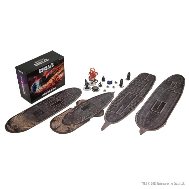 Dungeons & Dragons Icons of the Realms: Adventure in a Box Mind Flayer Voyage Set Gallery Image 5