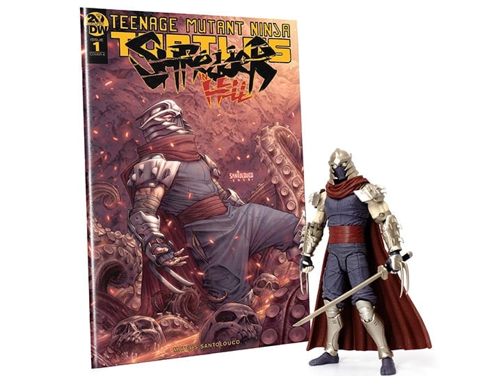 Teenage Mutant Ninja Turtles BST AXN Shredder in Hell Figure