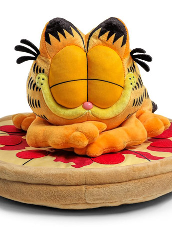 Garfield Pizza Nap Time Plush Set Gallery Image 2