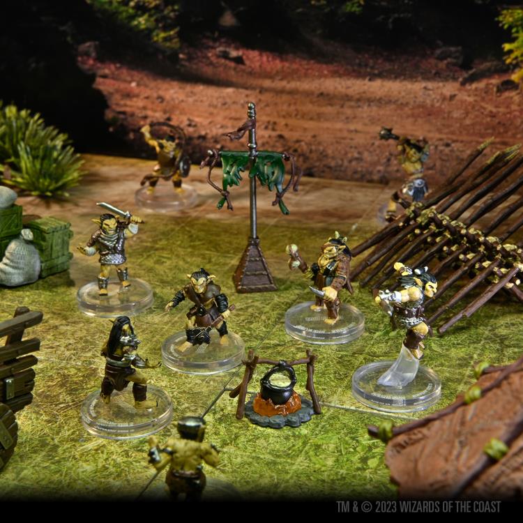 Dungeons & Dragons Icons of the Realms: Adventure in a Box Goblin Camp Set Gallery Image 5