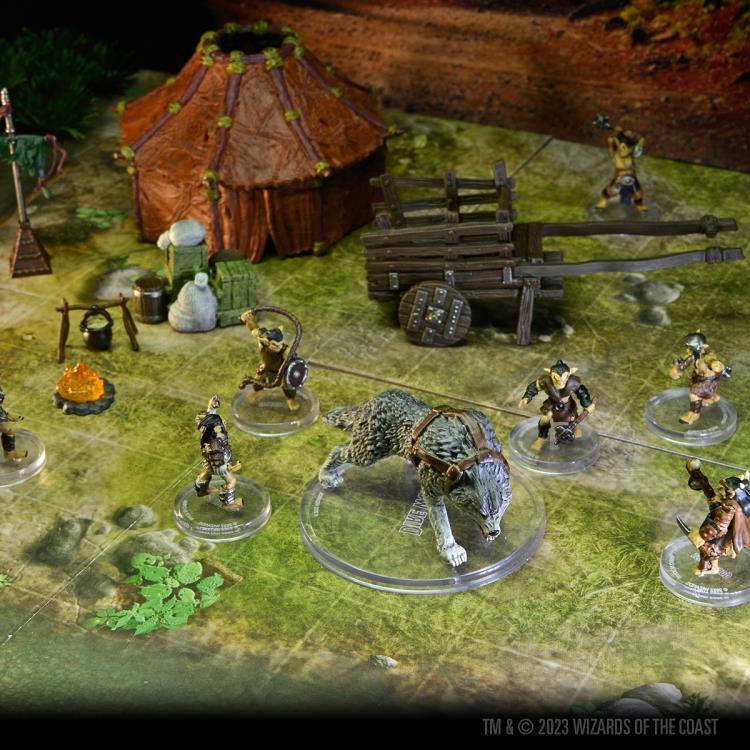 Dungeons & Dragons Icons of the Realms: Adventure in a Box Goblin Camp Set Gallery Image 12