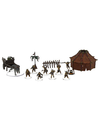 Dungeons & Dragons Icons of the Realms: Adventure in a Box Goblin Camp Set Gallery Image 2