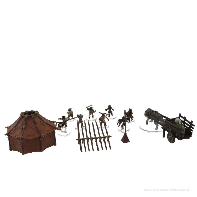 Dungeons & Dragons Icons of the Realms: Adventure in a Box Goblin Camp Set Gallery Image 3