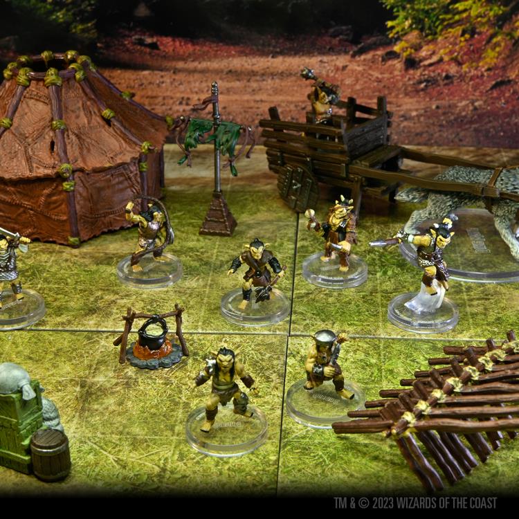 Dungeons & Dragons Icons of the Realms: Adventure in a Box Goblin Camp Set Gallery Image 4