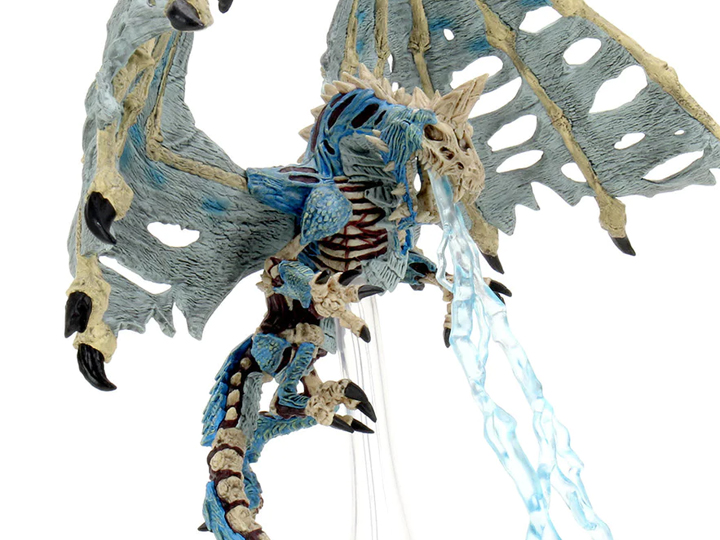 Dungeons & Dragons Icons of the Realms: Boneyard - Blue Dracolich Premium Painted Figure (Set 18) Gallery Image 1