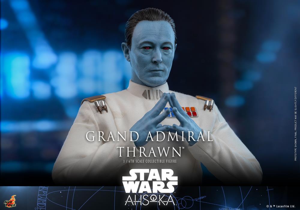 Star Wars: Ahsoka TMS116 Grand Admiral Thrawn 1/6th Scale Collectible Figure Gallery Image 14