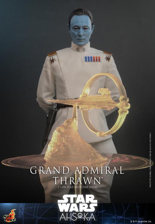Star Wars: Ahsoka TMS116 Grand Admiral Thrawn 1/6th Scale Collectible Figure Gallery Image 6