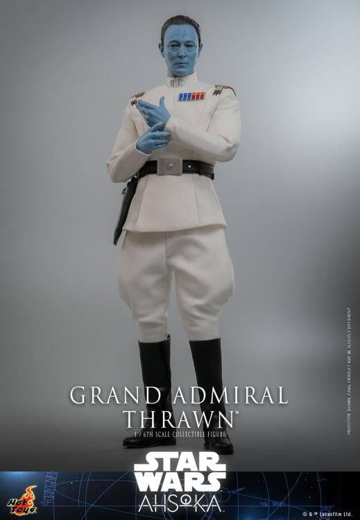 Star Wars: Ahsoka TMS116 Grand Admiral Thrawn 1/6th Scale Collectible Figure Gallery Image 8