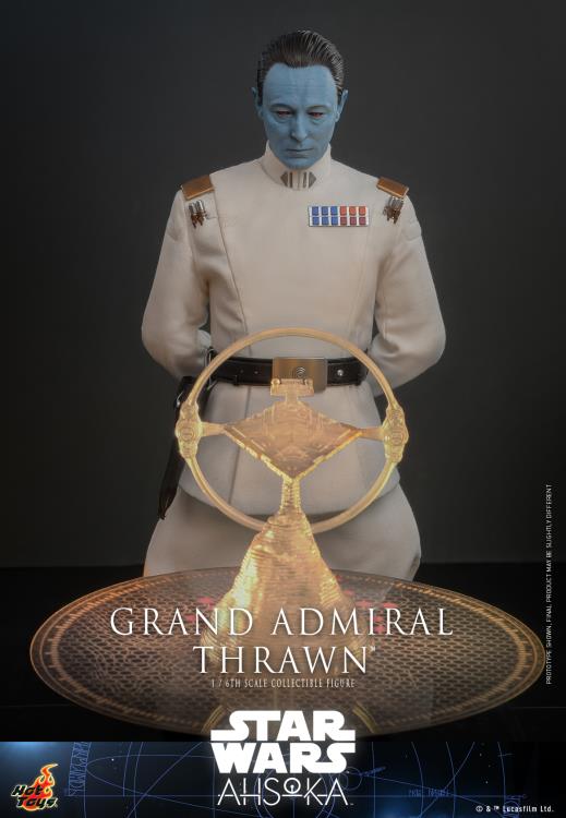 Star Wars: Ahsoka TMS116 Grand Admiral Thrawn 1/6th Scale Collectible Figure Gallery Image 4