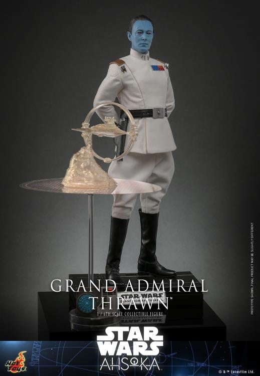 Star Wars: Ahsoka TMS116 Grand Admiral Thrawn 1/6th Scale Collectible Figure Gallery Image 3