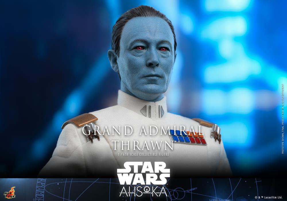 Star Wars: Ahsoka TMS116 Grand Admiral Thrawn 1/6th Scale Collectible Figure Gallery Image 17