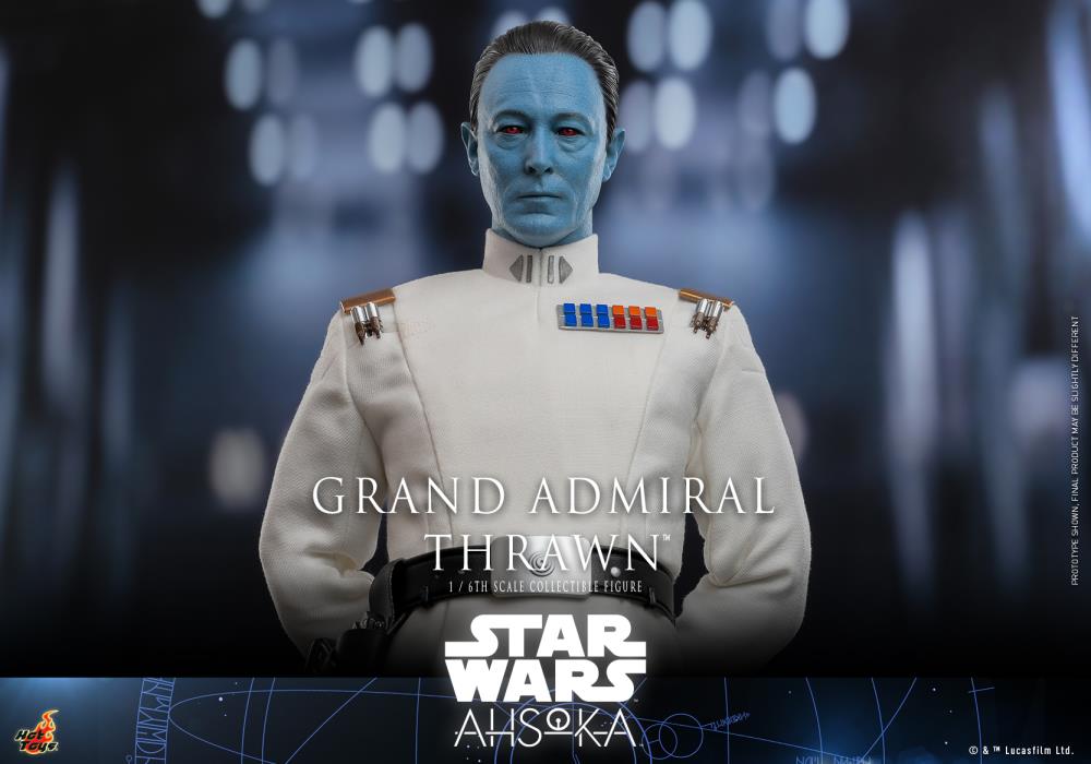 Star Wars: Ahsoka TMS116 Grand Admiral Thrawn 1/6th Scale Collectible Figure Gallery Image 16