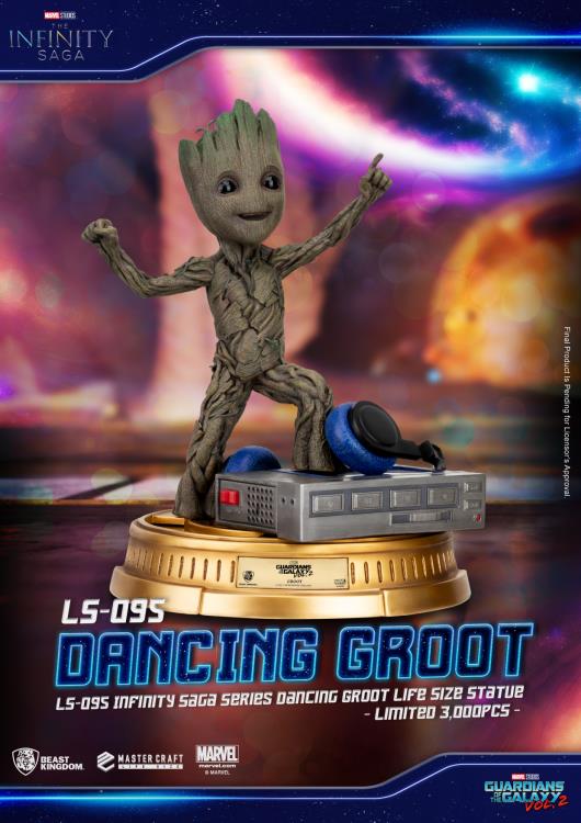 Guardians of the Galaxy Vol. 2 Infinity Saga LS-095 Life-Sized Dancing Groot Limited Edition Statue Gallery Image 3