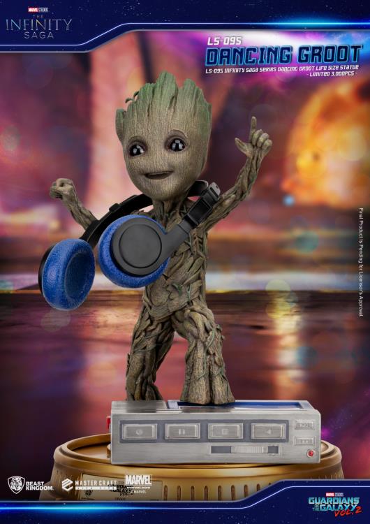 Guardians of the Galaxy Vol. 2 Infinity Saga LS-095 Life-Sized Dancing Groot Limited Edition Statue Gallery Image 4