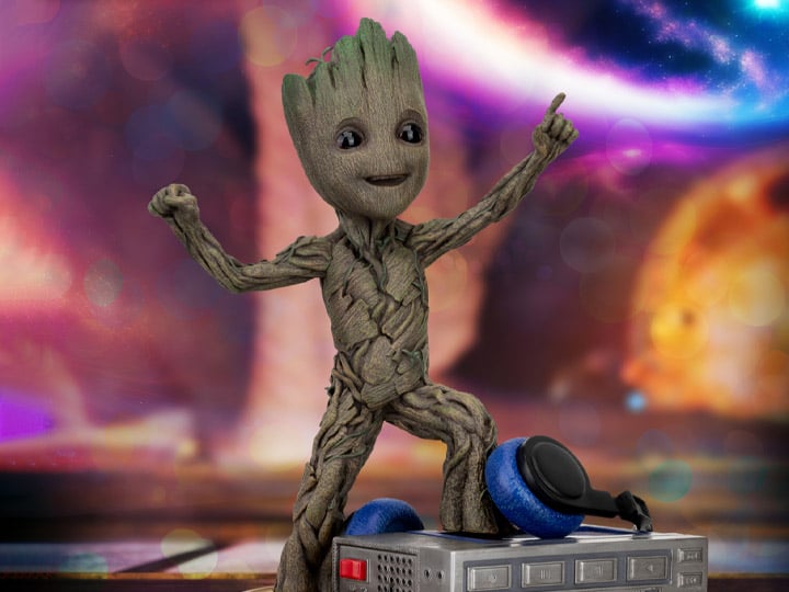 Guardians of the Galaxy Vol. 2 Infinity Saga LS-095 Life-Sized Dancing Groot Limited Edition Statue Gallery Image 1