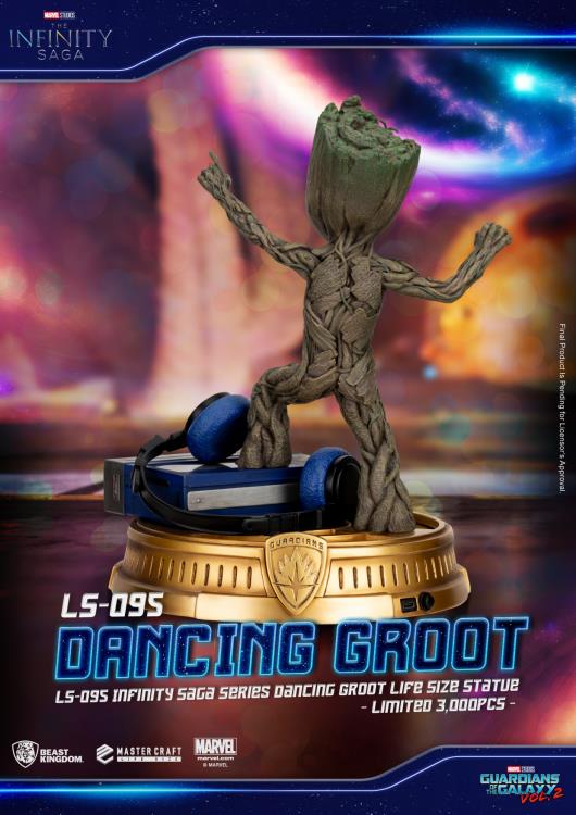 Guardians of the Galaxy Vol. 2 Infinity Saga LS-095 Life-Sized Dancing Groot Limited Edition Statue Gallery Image 9
