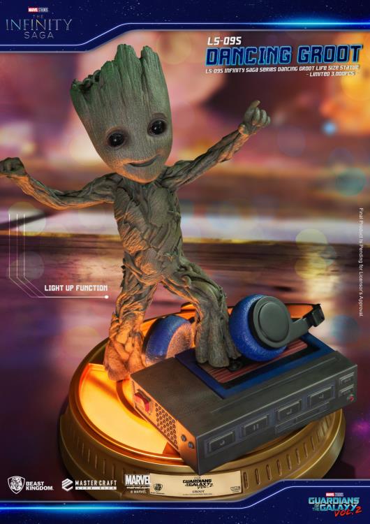 Guardians of the Galaxy Vol. 2 Infinity Saga LS-095 Life-Sized Dancing Groot Limited Edition Statue Gallery Image 6