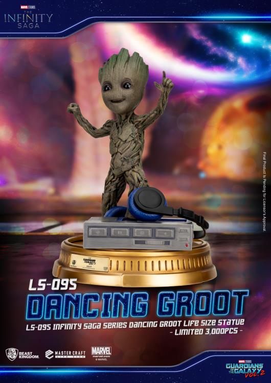 Guardians of the Galaxy Vol. 2 Infinity Saga LS-095 Life-Sized Dancing Groot Limited Edition Statue Gallery Image 7