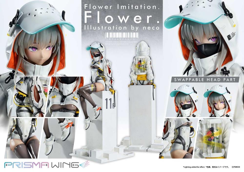 neco Illustration Prisma Wing Flower Imitation. Flower. 1/7 Scale