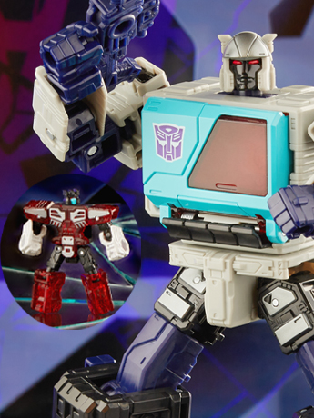 Transformers Generations Shattered Glass Blaster & Rewind Exclusive Gallery Image 2