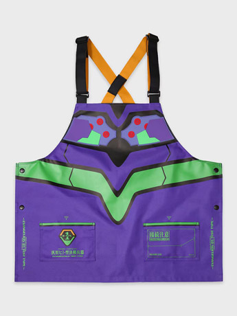 Neon Genesis Evangelion EVA Unit-01 Work Apron Gallery Image 2