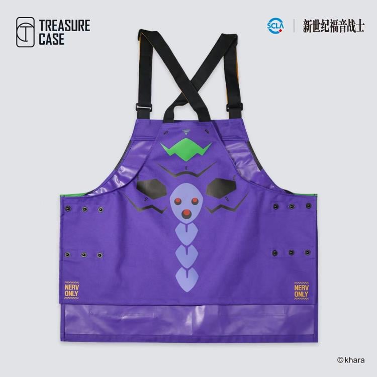 Neon Genesis Evangelion EVA Unit-01 Work Apron Gallery Image 3