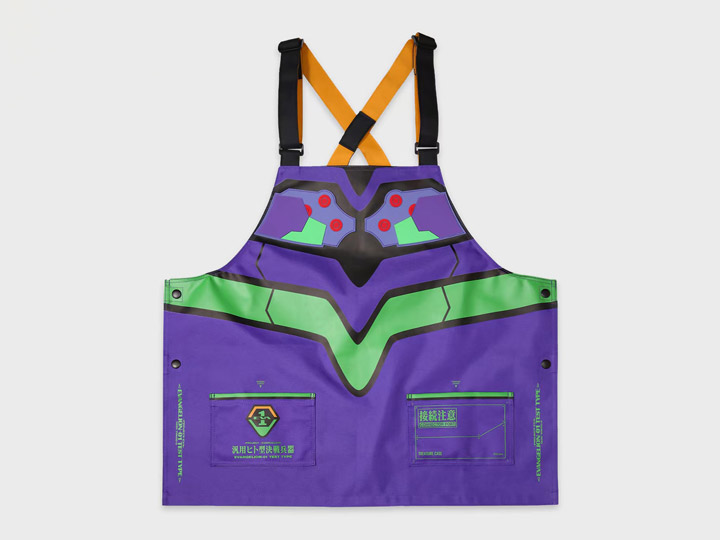 Neon Genesis Evangelion EVA Unit-01 Work Apron Gallery Image 1