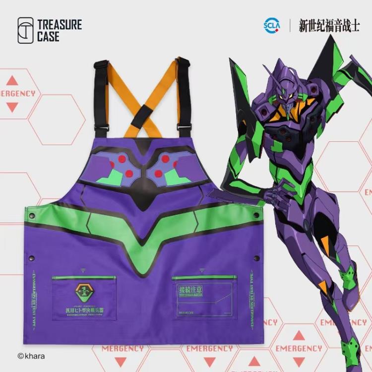 Neon Genesis Evangelion EVA Unit-01 Work Apron Gallery Image 6