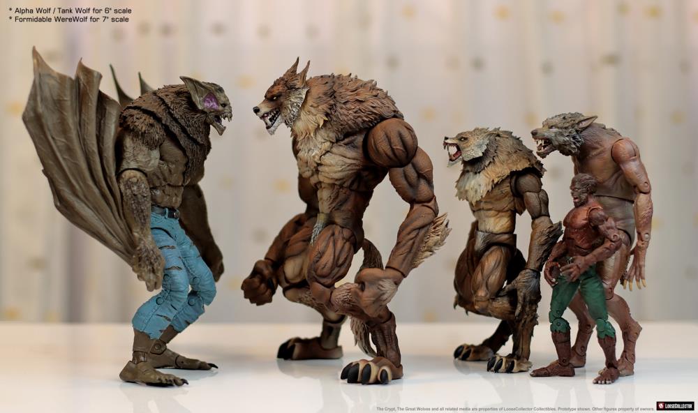 The Crypt: Great Wolves Muraco Action Figure Gallery Image 11