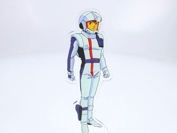 Mobile Suit Gundam: Char's Counterattack Amuro Ray (Normal Suit Big Ver.) Exclusive Acrylic Stand Gallery Image 1