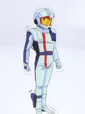 Mobile Suit Gundam: Char's Counterattack Amuro Ray (Normal Suit Big Ver.) Exclusive Acrylic Stand Gallery Image 2