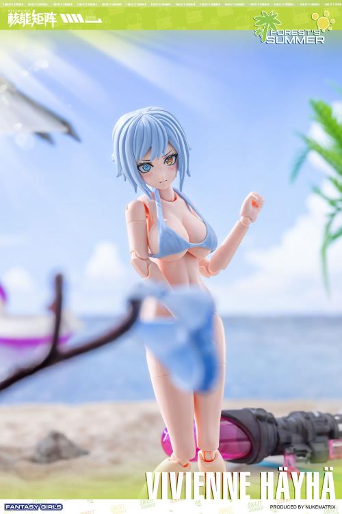 Fantasy Girls Forest's Summer Vivienne Hayha (Summer Shine Ver.) Model Kit Gallery Image 11