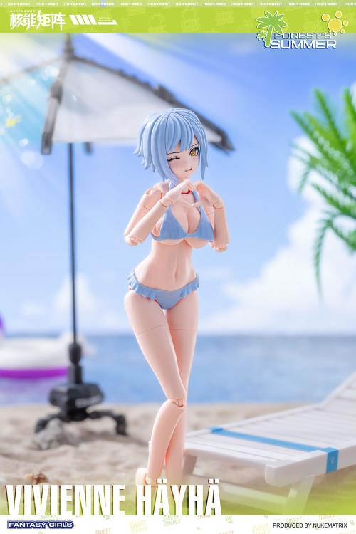 Fantasy Girls Forest's Summer Vivienne Hayha (Summer Shine Ver.) Model Kit Gallery Image 7