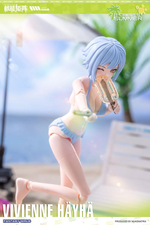 Fantasy Girls Forest's Summer Vivienne Hayha (Summer Shine Ver.) Model Kit Gallery Image 8