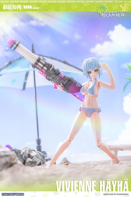 Fantasy Girls Forest's Summer Vivienne Hayha (Summer Shine Ver.) Model Kit Gallery Image 4