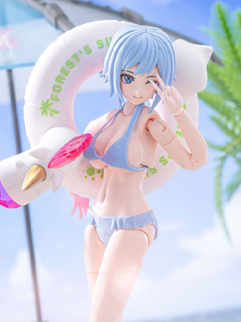 Fantasy Girls Forest's Summer Vivienne Hayha (Summer Shine Ver.) Model Kit Gallery Image 2