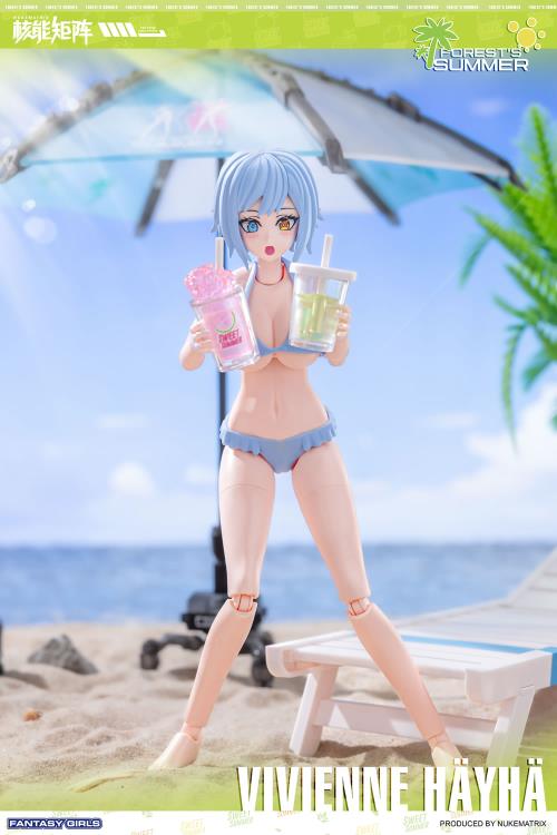 Fantasy Girls Forest's Summer Vivienne Hayha (Summer Shine Ver.) Model Kit Gallery Image 6
