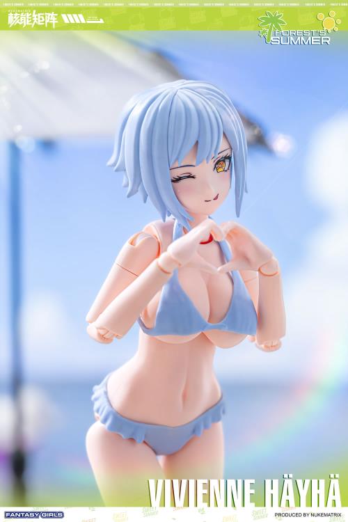Fantasy Girls Forest's Summer Vivienne Hayha (Summer Shine Ver.) Model Kit Gallery Image 9