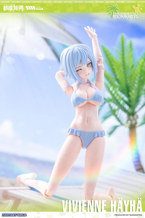 Fantasy Girls Forest's Summer Vivienne Hayha (Summer Shine Ver.) Model Kit Gallery Image 10