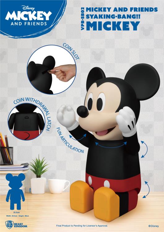 Mickey Mouse Syaking-Bang!! Mickey Mouse Piggy Bank Gallery Image 9