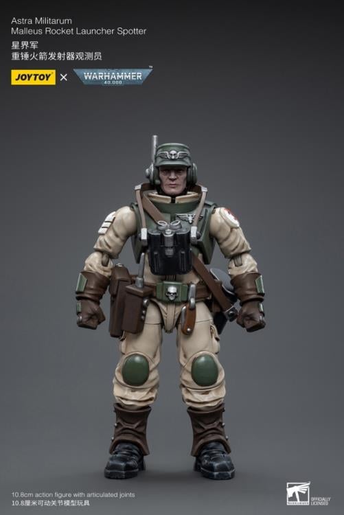 Warhammer 40K Astra Militarum Ordnance Team with Malleus Rocket Launcher 1/18 Scale Set Gallery Image 5