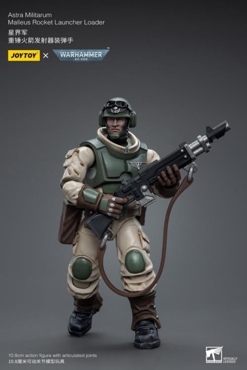 Warhammer 40K Astra Militarum Ordnance Team with Malleus Rocket Launcher 1/18 Scale Set Gallery Image 10