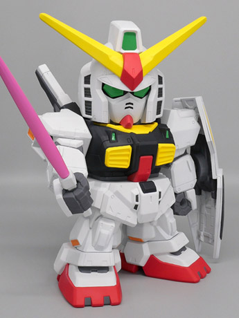 Mobile Suit Zeta Gundam Jumbo Soft Vinyl Figure SD RX-178 Gundam Mk-II Gallery Image 2