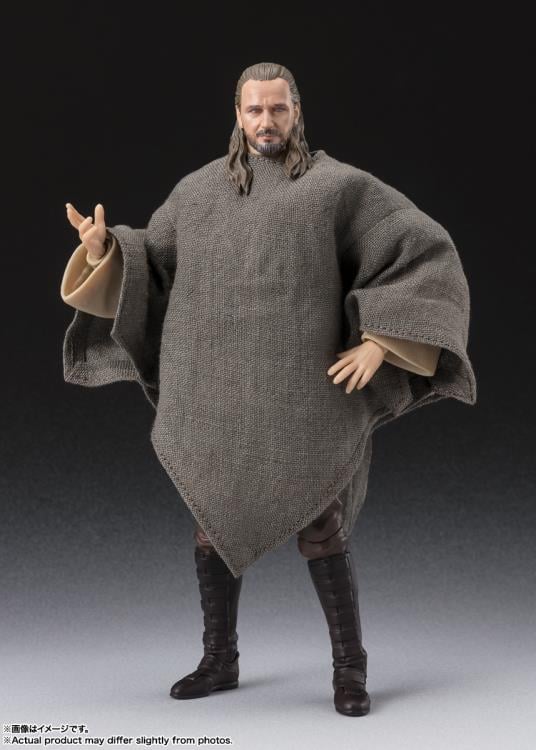 Star Wars: The Phantom Menace 25th Anniversary S.H.Figuarts Qui-Gon Jinn Exclusive Action Figure Gallery Image 5