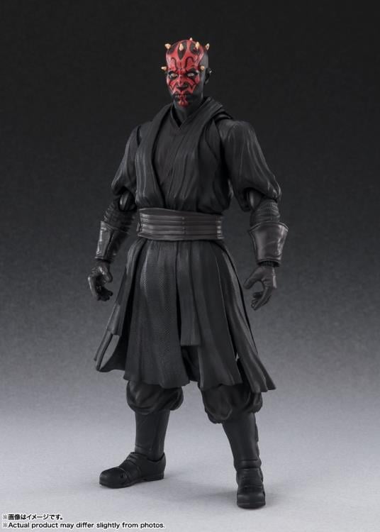 Star Wars: The Phantom Menace 25th Anniversary S.H.Figuarts Darth Maul Exclusive Action Figure Gallery Image 5