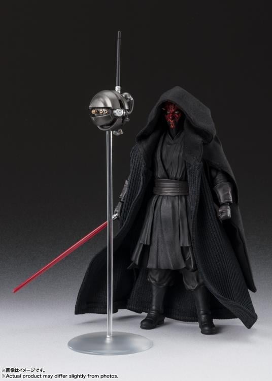 Star Wars: The Phantom Menace 25th Anniversary S.H.Figuarts Darth Maul Exclusive Action Figure Gallery Image 4