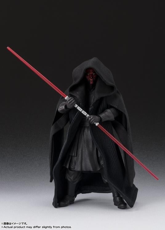 Star Wars: The Phantom Menace 25th Anniversary S.H.Figuarts Darth Maul Exclusive Action Figure Gallery Image 3