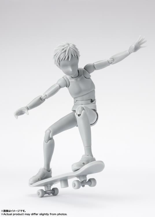 S.H.Figuarts DX Body-kun School Life Edition Set (Gray Color Ver.) Action Figure Gallery Image 6